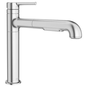 A4803100075 Studio S Pull-Out Spray Kitchen Faucet - Stainless Steel