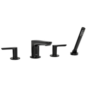 AT105901243/AR910 Studio S Deck Mount With Handshower Tub Faucet - Matte Black