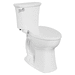 American Standard A602AA001020 White Two Piece Toilet