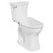 American Standard A602AA002020 White Two Piece Toilet