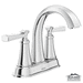 American Standard A7617207002 Polished Chrome 4'' Centerset Bathroom Sink Faucet