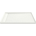 American Standard A6032SMLHOL218 Soft White Single Threshold 48'' and Larger Shower Base