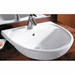 American Standard A9960070020 White Self Rimming Bathroom Sink