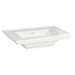 American Standard A0297001020 White Pedestal Basin