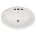 American Standard A0476028M055020 White Self Rimming Bathroom Sink