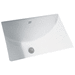 American Standard A0614300M055020 White Undermount Bathroom Sink