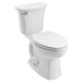 American Standard A204AB104020 White Two Piece Toilet