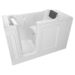 American Standard A2848115CLW White Unique Size Combination Tub