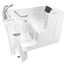 American Standard A3052OD109CLWPC White Unique Size Combination Tub