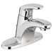 American Standard A7075000002 Polished Chrome 4'' Centerset Bathroom Sink Faucet