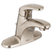 American Standard A7075000295 Brushed Nickel 4'' Centerset Bathroom Sink Faucet