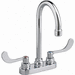 American Standard A7500145002 Polished Chrome 4'' Centerset Bathroom Sink Faucet