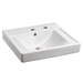 American Standard A9024011EC020 White Wall Hung Bathroom Sink