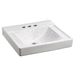 American Standard A9024904EC020 White Wall Hung Bathroom Sink