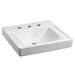 American Standard A9024908EC020 White Wall Hung Bathroom Sink