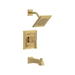 American Standard ATU455508GN0 Brushed Cool Sunrise Tub & Shower Faucet Trim Kit
