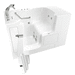 American Standard ASS9OD5232LDWHPC White Unique Size Combination Tub