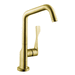 AXOR AX39850251 Brushed Gold Optic Single Handle Kitchen Faucet