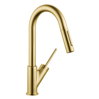  Starck Pull-Out Spray Kitchen Faucet - Brushed Gold Optic