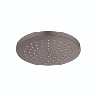  ShowerSolutions Shower Head Shower Accessory - Brushed Black Chrome