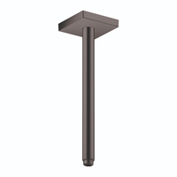  ShowerSolutions Shower Arm Shower Accessory - Brushed Black Chrome