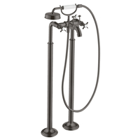  Montreux Freestanding Tub Faucet - Brushed Black Chrome