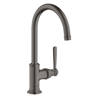  Montreux Single Hole Bathroom Faucet - Brushed Black Chrome