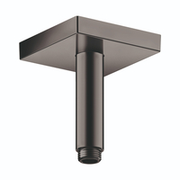  ShowerSolutions Shower Arm Shower Accessory - Polished Black Chrome
