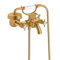  Montreux Wall Mount Whirlpool Faucet Tub Faucet - Brushed Gold Optic