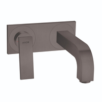  Citterio Wall Mount Bathroom Faucet Bathroom Faucet - Brushed Black Chrome