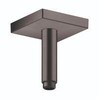  ShowerSolutions Shower Arm Shower Accessory - Brushed Black Chrome