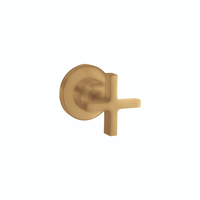  Citterio Volume Control Valve Trim Trim Kit - Brushed Gold Optic
