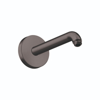  ShowerSolutions Shower Arm Shower Accessory - Brushed Black Chrome