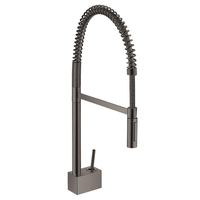  Starck Single Handle Kitchen Faucet - Brushed Black Chrome