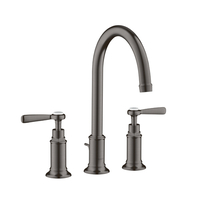  Montreux 8'' Widespread Bathroom Faucet - Brushed Black Chrome