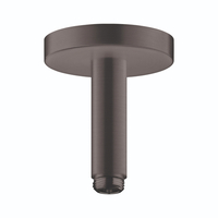  ShowerSolutions Shower Arm Shower Accessory - Brushed Black Chrome
