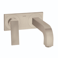  Citterio Wall Mount Bathroom Faucet Bathroom Faucet - Brushed Nickel