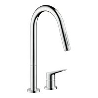  Citterio M Pull-Out Spray Kitchen Faucet - Chrome