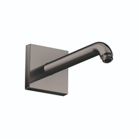  ShowerSolutions Shower Arm Shower Accessory - Polished Black Chrome