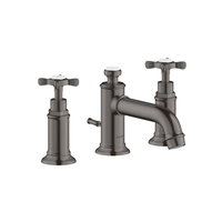  Montreux 8'' Widespread Bathroom Faucet - Brushed Black Chrome