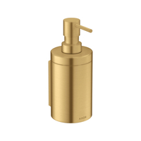  Universal Circular Soap Dispenser Bathroom Accessory - Brushed Gold Optic