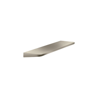 Universal Circular Vanity Shelf Bathroom Accessory - Brushed Nickel