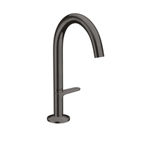  ONE Single Hole Bathroom Faucet - Brushed Black Chrome