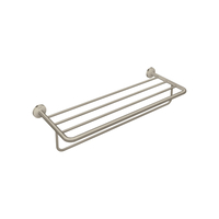  Universal Circular Towel Rack Bathroom Accessory - Brushed Nickel