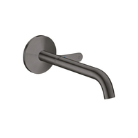  ONE Wall Mount Bathroom Faucet Bathroom Faucet - Brushed Black Chrome