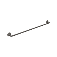  Universal Circular Towel Bar Bathroom Accessory - Brushed Black Chrome