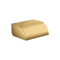  Universal Circular Paper Holder Bathroom Accessory - Brushed Gold Optic