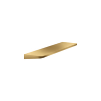 Universal Circular Vanity Shelf Bathroom Accessory - Brushed Gold Optic