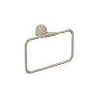  Universal Circular Towel Ring Bathroom Accessory - Brushed Nickel