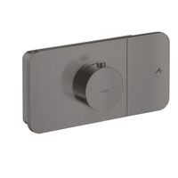  ONE Thermostatic Valve Trim Trim Kit - Brushed Black Chrome